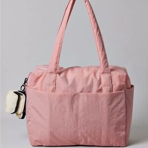 BAGGU Small Cloud Carry-On Bag in Urban Outfitters Exclusive Rose Tan Color